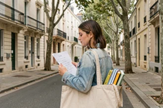 Étudiante cherchant un logement pas cher dans un quartier résidentiel de La Roche-sur-Yon